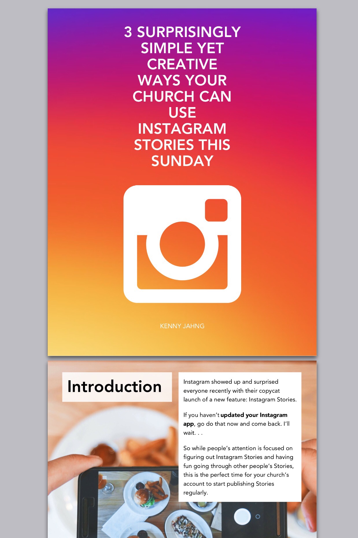 Instagram Stories Ideas