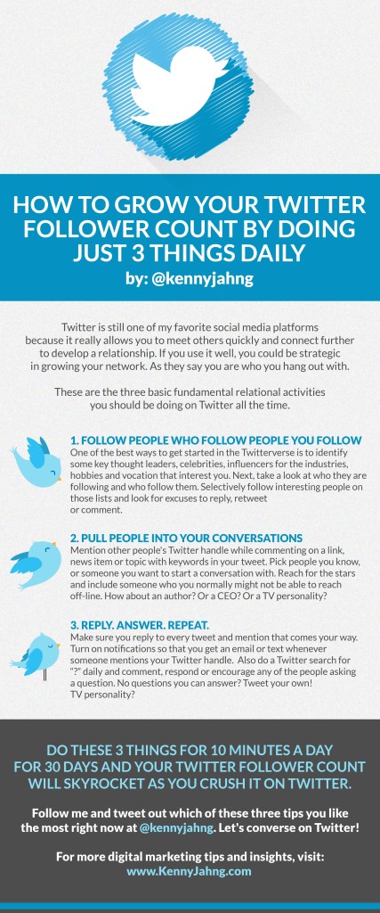 3 ROUTINE TASKS THAT WILL GROW YOUR TWITTER FOLLOWING IN 30 DAYS