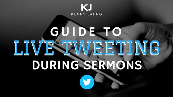 The Easy Peasy Guide to Live Tweeting During Sermons