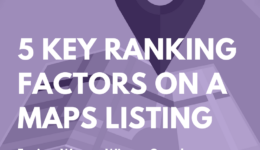 Google Maps SEO Key Ranking Factors