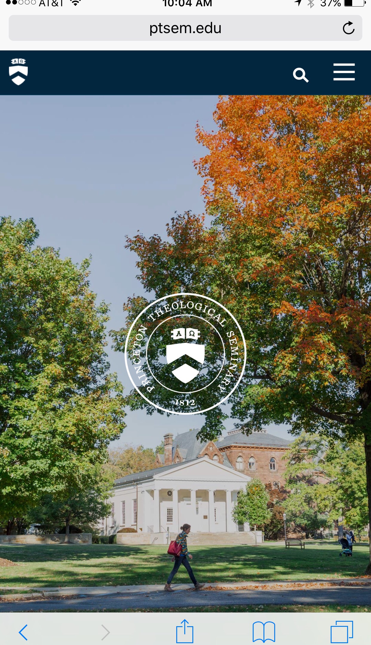 princeton theological seminary website