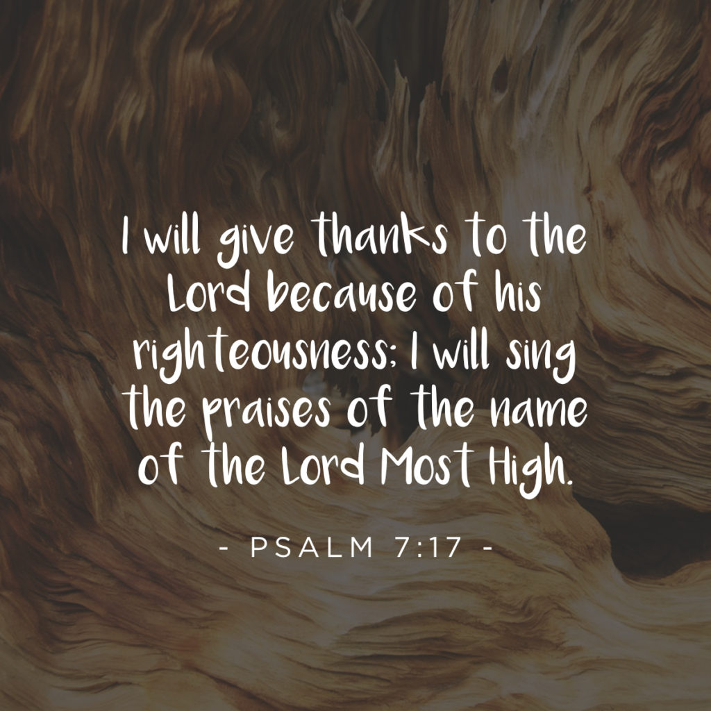 thanksgiving social media psalm