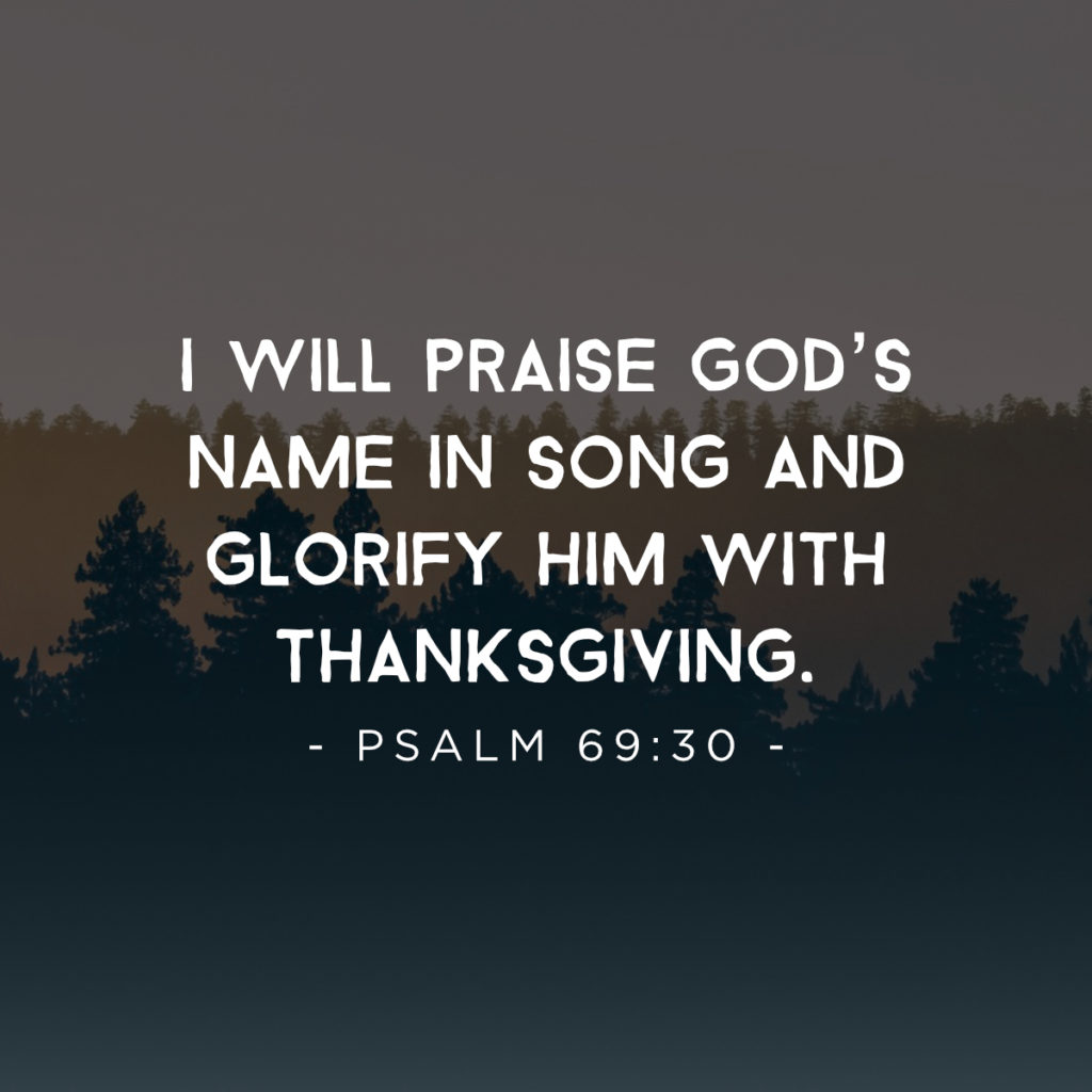 thanksgiving social media psalm