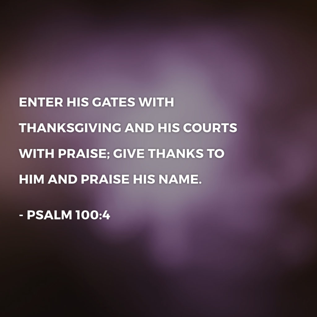 thanksgiving social media psalm