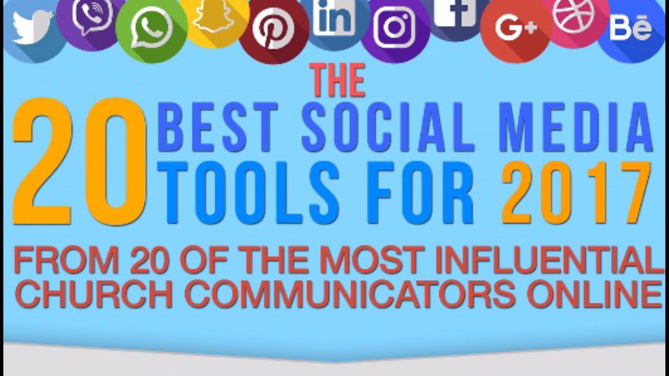 The 20 Best Social Media Tools for 2017